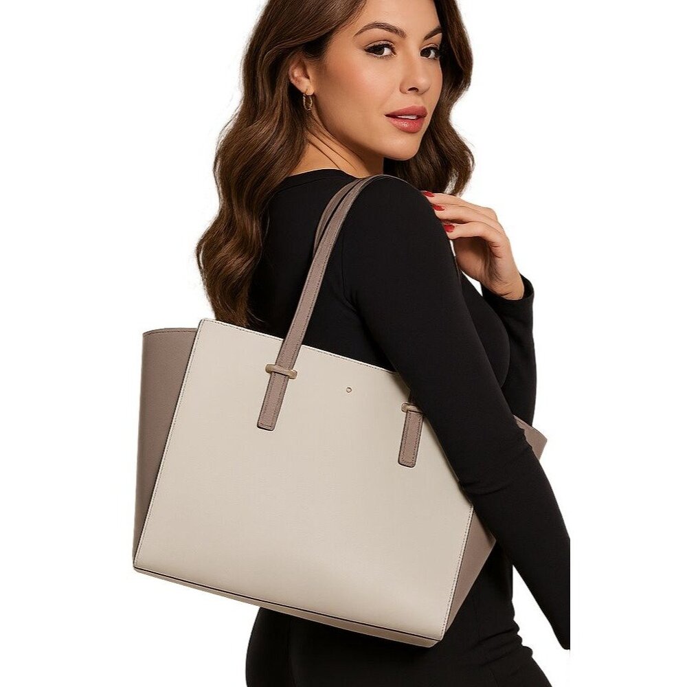 Kate Spade LEATHER Bag Cedar Street Hayden Satchel Shoulder Crossbody Tote